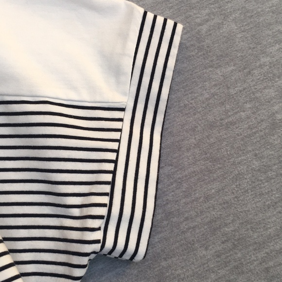 SHEIN CURVE Cruise Beachy Vacation Pool Nautical Spandex Stretch Boxy Fit Top - Picture 11 of 14